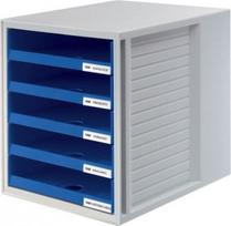 Han Cabinetset A4 organizator su 5 stalčiais, mėlynas