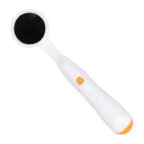 AntiFog Plastic Dental Mirror Teeth Inspection LED Light Mirror Dentist Oral Care Mirror(Orange ) oranžinė