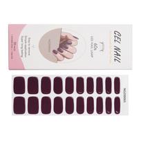 New Solid Color Gel Nail Art Stickers Korean Nail Polish Glue Full Lamp Nail Stickers Semi-baked Gel Nail Art Stickers normal specification