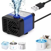 Nuolatinės srovės 5V USB mini panardinamas vandens siurblys naminių gyvūnų fontanui, akvariumui, tvenkiniui, fontanui, hidroponikai