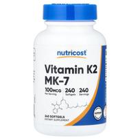 iHerb Vitamin K2 100mcg Softgels, 240 Count 240 pcs - 1 ea