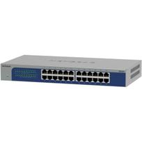 NETGEAR 24-Port Gigabit Ethernet Unmanaged Switch (GS524): Desktop-, Wand- oder Rack-Befestigung | GS524-300EUS | 0606449164770