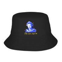 Summer Travel Headwear Harrys Disco Styles Bucket Hat Trendy Women Sun Hat Bob Hat Foldable Fishing Fisherman Hats Outdoor Sport One Size
