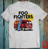 Roko marškinėliai Kemperis Foo Fighters Koncertas Klasikiniai vyriški medvilniniai marškiniai L