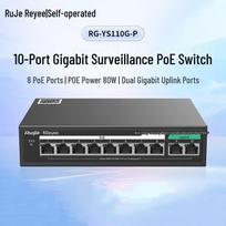 Ruijie 10-Port Gigabit PoE Surveillance Switch