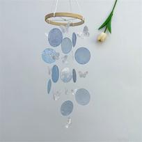 Hanging Seashell Wind Chimes Home Decor Home Decoration  Garden Patio Yard Lawn mėlyna