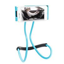 Long Design Lazy Smartphone Stand For Bedside Desk With Adjustable Length And Compatible For Streaming mėlyna