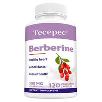 Berberine 500mg Supplement - Botanical Antioxidant Formula for Healthy Heart & Overall Wellness Support 120PCS