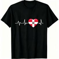 Fun I Love Austria Pattern Print Kids T-shirt Summer Girls Boys Casual Fashion Tops Kids O-Neck Short Sleeve T-shirt Clothing 100