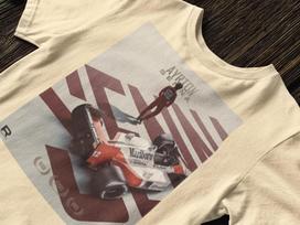 Ayrton Senna T-Shirt, Ayrton Senna Tee, Racing Team Shirt, Driver Top, SENNA F1 2XL