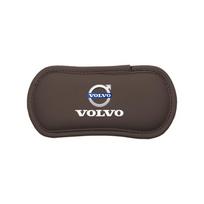 jhmcr2 Leather Car Pillow Car Knee Pad Elastic Memory Foam Leg Pad For Volvo V60 V40 XC90 V70 S60 C30 XC60 V50 S90 AWD S80 Auto Cushion ruda