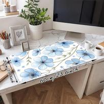 1PC flower pattern Oversized Mouse Pad - Non-Slip Rubber Base Perfect for Office School Esports Home Decor Desk Mat 133A 30cmx60cm(11.8x23.6inch)