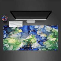 Abstract Sfumato Pattern Mousepad Desk Pad Large Gaming Mouse Pad Gamer Ofice Mat Mouse Pad Light Gaming Room Desk Mat Unisex 30cmx60cm(11.8x23.6inch)