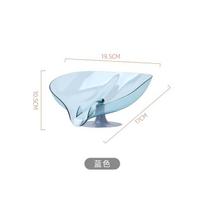 Soap Dishes Sink Kitchen Cleaning Supplies Sponge Drain Holder Scourers Cleaner Brush Storage Drying Rack Hand Washing Case mėlyna