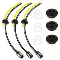 Grass Trimmer Fuel Line Filter Kit Petrol Hose Seal Fuel Hose With Fuel Filter Gasket Primers For Brush Cutter Lawn Mower
