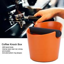 Non-Slip Coffee Knock Box Anti-Slip Base Barista Knock Box Coffee Grind Dump Bin  Household Use