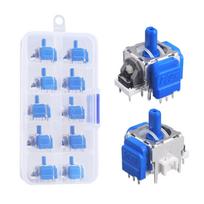10Pcs Electromagnetic Joystick Replacement for Ps5 Gamepad 3D Analog Stick Sensor Module for Ps4 Xbox One & Elite Controller 10Pcs  Joystick