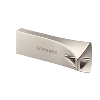 SAMSUNG BAR Plus USB Type-A 512GB 400MB/s read 110MB/s write USB 3.1 Flash Drive with Champagne Silver with key ring