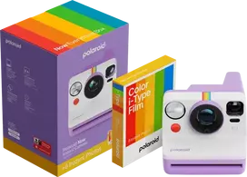 Polaroid Now Gen 3 Purple bundle with Color Film (8 photos)