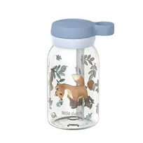 Little Dutch gertuvė su šiaudeliu Forest Friends 450 ml