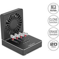Doko stotis Delock DELOCK USB 20Gbps M.2 doko stotis 4x M.2 NVMe PCIe SSD | 64352 | 4043619643523