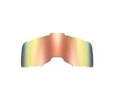 LS2 AURA GOGGLE VISOR IRIDIUM GOLD veidrodinis auksinis stikliukas