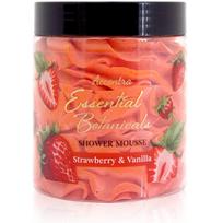 Accentra ESSENTIAL BOTANICS strawberry and vanilla shower foam in a cup 160 g 160ml vonios ir dušo priemonė