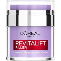 Loreal Hydrating cream Filler Hyaluronic Plumping Water-Cream 50 ml 50ml drėkinamasis veido kremas