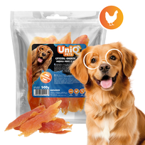 UniQ Pets - Minkšta vištienos krūtinėlė – skanėstas šunims, 500 g