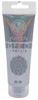 Astra Artea Deco Akriliniai Dažai 75ml, Metalizuoti Sidabriniai