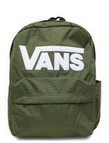VANS - Old Skool Drop V Backpack - Sportinė kuprinė - Chaki spalva