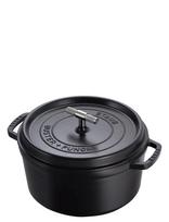 STAUB - Buster Punch Gryta 28 Cm, 5,2 L I Svart Med Rostfritt Handtag - Puodai ir keptuvės - Juoda