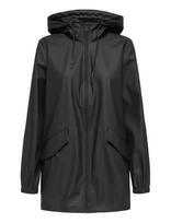 JDY - Jdymulan Raincoat Otw Sij Noos - Lietpaltis - Juoda
