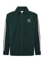 Calvin Klein - Ls Luxe Ponte Track Jacket - Lengva striukė - Žalia