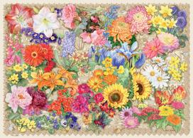 Ravensburger 1000 Puzzle Dėlionė: Blooming Beautiful