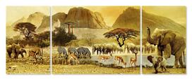 Ravensburger 1000 Puzzle Dėlionė: Unterwegs in Afrika