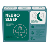 Olvel, Neuro Sleep, liposominis melatoninas, 30 kietųjų kapsulių
