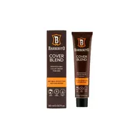Barberito Cover Blend For Men Tonuojantis kremas plaukams ir barzdai, 2 Very Dark Brown, 60 ml