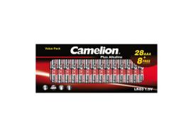 Elementai alkaline AA / AAA 1.5V, CAMELION (įvairios pakuotės)