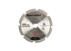 Pjovimo diskas pluoštiniam cementui SPECIALIST+, 8T 165 x 20 mm