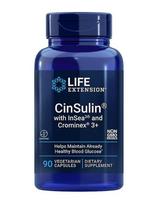 Life Extension CinSulin su InSea2 ir Crominex 3+ - 90 kapsulių