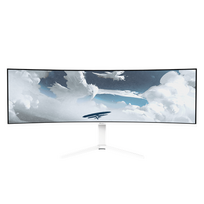 Monitorius Arozzi Nova AZ-NO-49TUW165-WT 49" VA UWQHD 5120x1440 165Hz 350cd/m² aukščio, pasukimo, palenkimo reguliavimas