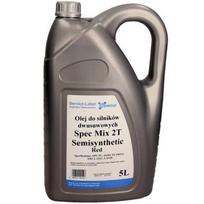 Motociklo variklio alyva SPECOL Spec Mix 2T semisynthetic red 5L