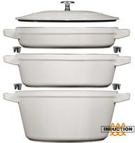 ZWILLING Staub La Cocotte 4.2 L Round Cast iron Casserole baking dish | 40508-388-0  | 3272340054563