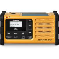 Sangean MMR-88 DAB+ (USB-C) gelb Notfall/Kurbel/Solar Radio | A500559 | 4711317998664