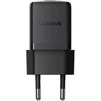 Baseus Palm 1C 20W (z kablem Baseus Mini White USB-C 60W (20V/3A) 1m) - czarna 6932172677411