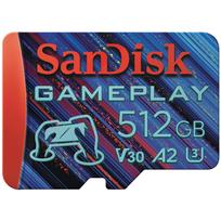 SanDisk GamePlay MicroSDXC atminties kortelė 512GB Class 10 UHS-I/U3 A2 V30 (SDSQXAV-512G-GN6XN) | SDSQXAV-512G-GN6XN | 619659208073