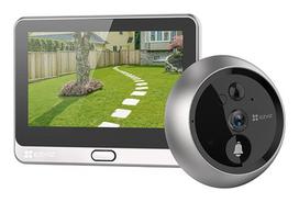 EZVIZ DP2 2K vaizdo telefonspynės sistema 3 MP 10,9 cm (4.3″) Sidabras