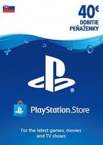 PlayStation Network Card 40 EUR (SK) PSN Key SLOVAKIA
