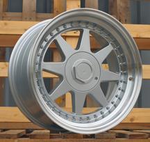 Ratlankis RACINGLINE 7905F R17x7.5 4x100 ET 30 CB 57.1 (Silver Polished Lip) (690 kg)